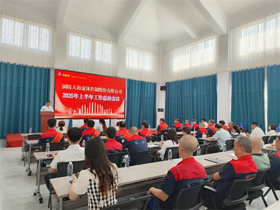 銅陵天海流體2025年上半年工作總結(jié)會議順利召開